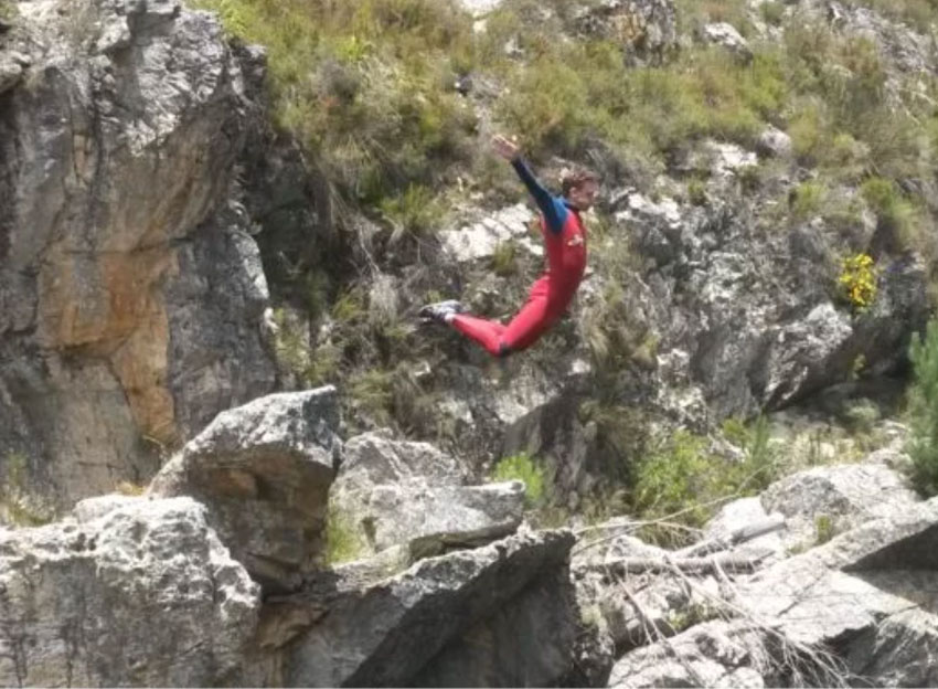 Kloofing Suicide Gorge